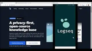 Logseq Mobile App (Android) and Sync with Google Drive. Logseq IOS App Coming Soon.