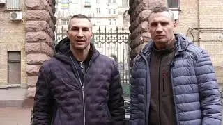 wladimir klitschko and vitali klitschko on the Russian Invasion of Ukraine 🇺🇦