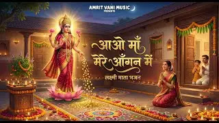आओ माँ मेरे आँगन में | Beautiful Lakshmi Bhajan | Aao Maa Mere Aangan Mein | Amrit Vani Music