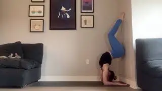 How-To: Wall-Supported Booty Drop Forearm Stand