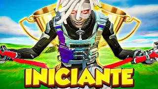 Joguei MEU PRIMEIRO CAMPEONATO sendo INICIANTE no Fortnite!