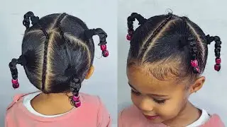 Baby's first Pigtails!- Toddler Hairstyle Inso