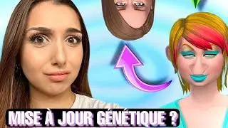 CHALLENGE AVEC LA NOUVELLE MISE À JOUR SUR LA GÉNÉTIQUE 🤔 *challenge sims 4*