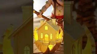 Gods Cracked Magic Eggs&hellip; Silver House, Gold House, Iron House & Banana House! 🤯✨#dtoaihindi #shorts