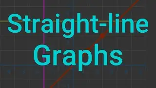 Straight-line graphs