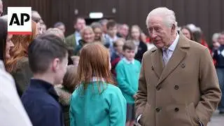 King Charles heckled over Andrew's Epstein links as palace issues statement