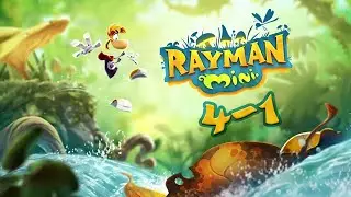 Rayman Mini 4-1 A-Maze-ing | All 100 Lums