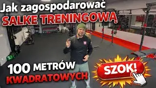 Jak zagospodarować salę treningową, siłownię 100 m kw