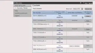 Note Sharing - CDS Student Guide