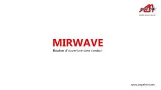 Bouton d&rsquo;ouverture sans contact Mirwave pour portes rapides - Angel Mir (Portes Bisbal SL)