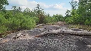 Hiking in Arabia Mountain National Heritage Area, favorite hike so far, outside of Atlanta, Georgia