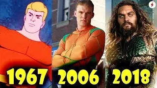 A EVOLUÇÃO DO AQUAMAN  - TODAS AS APARIÇÕES EM FILMES E ANIMAÇÕES | Espaço Nerd