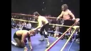Kevin,Mike & Lance Von Erich vs Brian Adias, Crusher Yurkov & Black Bart