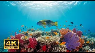 🐟 4K Aquarium Screensaver &ndash; Colorful Tropical Fish & Peaceful Ocean Ambience