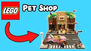 CUSTOM LEGO Pet Shop MOC