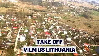 Vilnius Airport Take Off | Ryanair 737-800