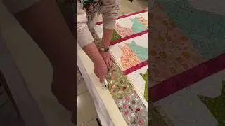 Squaring up may feel intimidating, but it&rsquo;s really about slow cuts ams even measurements #quilting