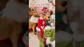 Сейчас 27 ноября, 8 вечера, и эльф только что прибыл 😅 | Советы для мам по выбору эльфа на полке ...