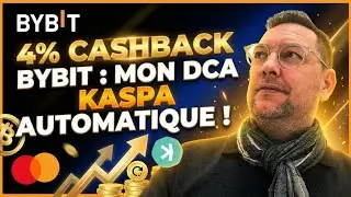 🧠 4% Cashback BYBIT: Mon budget DCA Kaspa automatique !