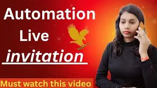 Day 1  live invitation Automation leads #invitation#foreverlivingproducts #networkmarketing