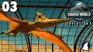 LE VOLIERIE CON GLI PTERANODONTI SONO STUPENDE ! | JURASSIC WORLD EVOLUTION 3 | Gameplay ITA | EP.3