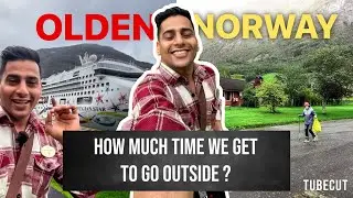 How much break we get to go out on Port | work hours on cruise ship | Norway, Olden | theamvlogs