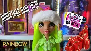 WHAT I GOT FOR CHRISTMAS 2020!!! DOLL HAUL RAINBOW HIGH, LOL SURPRISE, NICKI MINAJ??| CHRISTMAS 2020