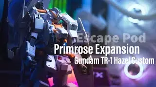 YOU NEED THIS FOR YOUR MG HAZEL CUSTOM!!!! MG 1/100 Escape Pod Primrose Expansion Set
