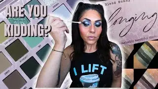 *NEW* BLEND BUNNY COSMETICS LONGING PALETTE - TUTORIAL - REVIEW - ARE YOU KIDDING??