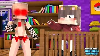 A VAMPIRA do MAL virou MINHA BAB&Aacute; no Minecraft