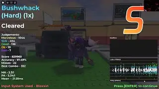 (Vs Zardy) Bushwack [Hard] || 97.49% Acc (S Rank)