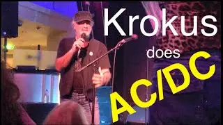 Marc Storace of Krokus singing AC/DC &ldquo;It&rsquo;s A Long Way To The Top&rdquo; Karaoke on Monsters of Rock Cruise