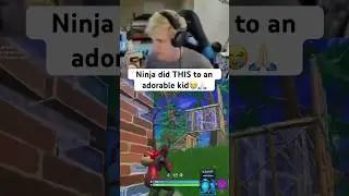 Ninja le hizo ESTO a un ni&ntilde;o adorable😭🙏🏻 #fortnite #fortnitefunny #gaming #ninja #adorable #suscr...