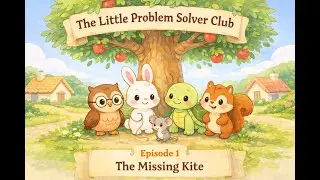 Kids Story | The Little Problem Solver Club | Ep 1 |  Non Stimulating, Soft & Positive Kids Story