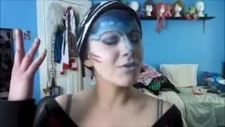 Zelda Twilight PrincessZora Makeup Tutorial