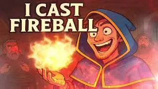 &ldquo;I CAST FIREBALL&rdquo; &ndash; Epic Magic Bard Song ⚔️🔥 - #aisong
