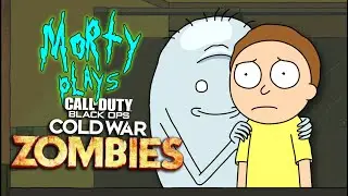 MORTY MEETS THE CREEPIEST GUY ON ZOMBIES (Funny Cold War Voice Trolling Moments)