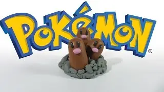 Bunbum's howto Dugtrio | Pokemon Go series | Playdoh/Clay tutorial video