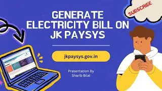 Complete Tutorial to prepare electricity bill on JK payment system (jkpaysys) | JK paysys |