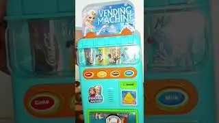 Coffee and Milk FROZEN2 Mini Self-service Machine #satisfying #viral #vendingmachine #trending#short