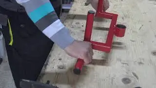 DIY T-bar -  home gym equipment