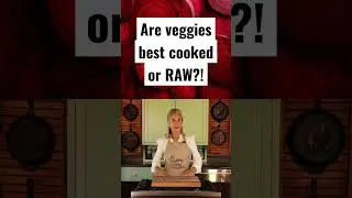Are veggies best cooked or raw? #healthyeating
