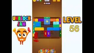 Unblock Jam Level 56 Walkthrough Solution