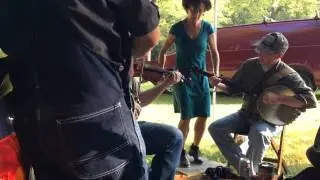 Miss Moonshine buckdancing w Nikos Pappas' Captain George, Has Your Money Come?