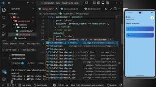 Progress 3: Setting up Navigation Manager with GoRouter