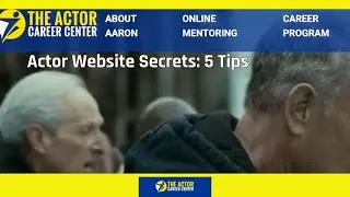 short   Actor Website Secrets: 5 Features That Can Get More Auditions