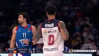 Anadolu Efes - Baskonia 80-87: Marcus Howard (28 pts, 5/8 3FG)