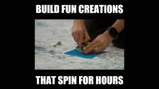 SpinBrick - The Electro-Gyro Brick that Spins for Hours