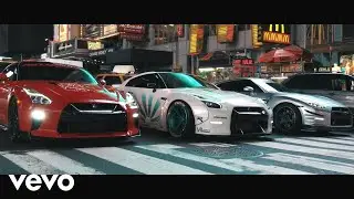 Night Lovell, Lindasson & FTG Reggie - A Lot | CAR VIDEO