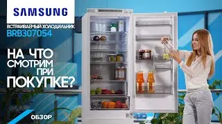 Обзор встраиваемого холодильника Samsung BRB 307054. Почему считают топовым?